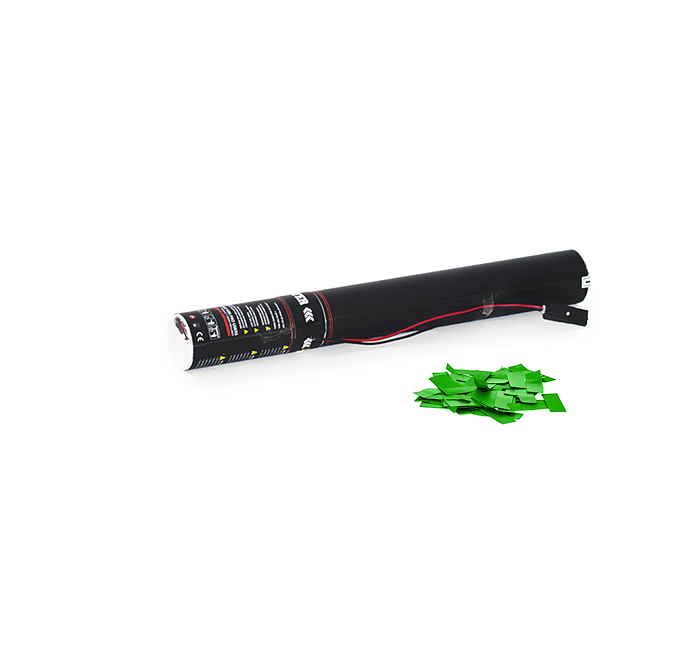 TCM FX - Elektromos Konfetti Ágyú 50cm - Sötétzöld